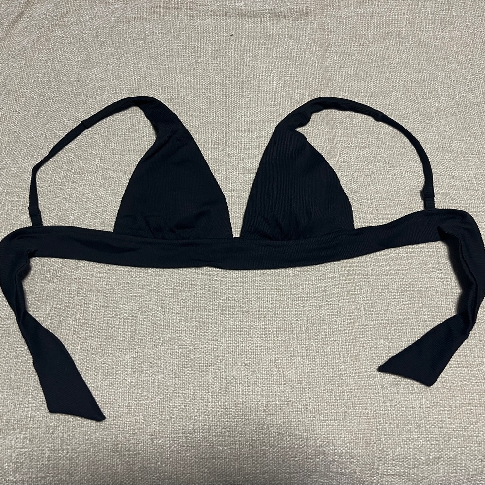 Aerie Black Bikini Top